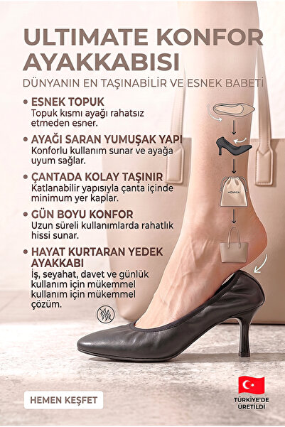 Gökhan Talay حذاء نسائي من Noemi ذو نعل مرن وناعم ومضاد للانزلاق (4/6 سم) أسو...