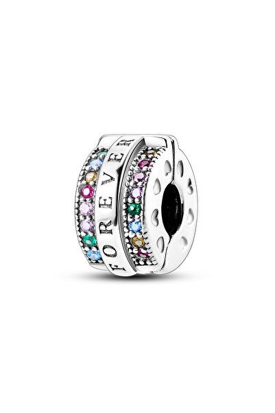Choice40 KTC506 Charms Fit Original Beads 925 Sterling Silver Clip Charms Zir...