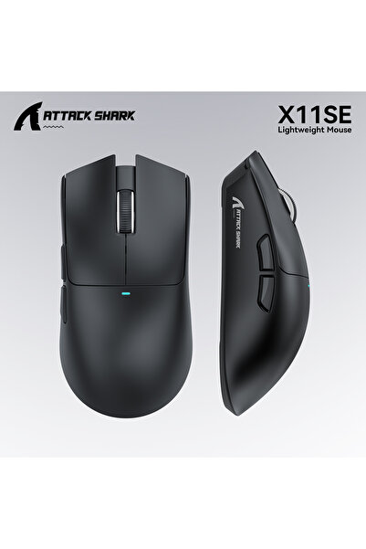 Choice4 X11se Black Attack Shark X11 X11SE Wireless Gaming Mouse 3-Mode , PAW...
