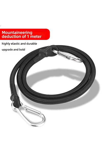 Choice4 1m 2pc 1pc 1m/2m/3m/4m Stretch Elastic Ropes 8MM Bungee Cords With Ho...