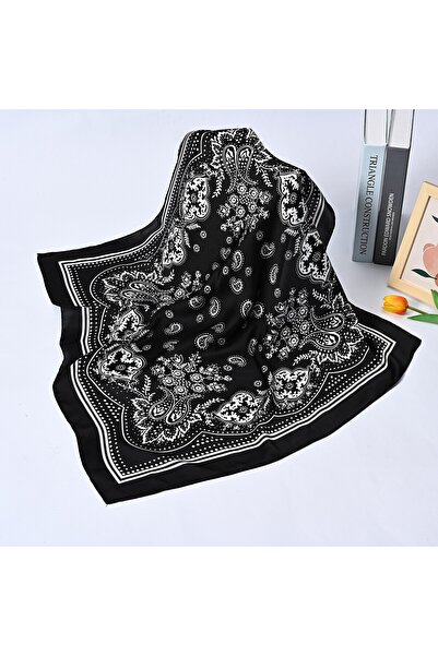 Choice3 TG-3 Syhood 70cm Square Satin Head Scarves Satin Bandanas for Women S...