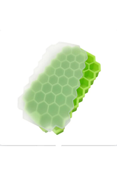 Choice1 B-green 37 Grids Silicone Meatball Mold With Lid Honeycomb Rice Ball ...