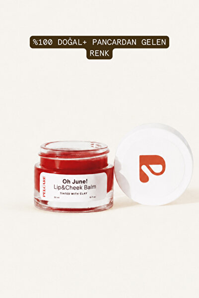 pel care Oh June Lıp & Cheek Balm - Pancar Ve Kille Renklendirilmiş Doğal Renk