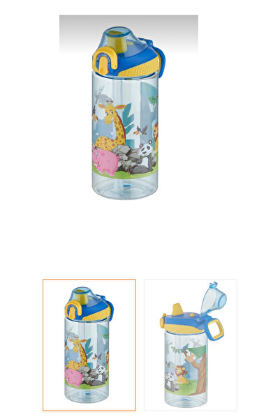 Vagonlife Vagolife,forever Friends Tritan Navy Blue-beige Children's Water Bo...