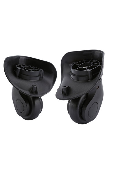 Choice black 2Pcs Swivel Suitcase Luggage Replacement Wheels For Travel Case