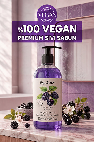 Papilion Böğürtlen Kokulu Sıvı Sabun 500 ML