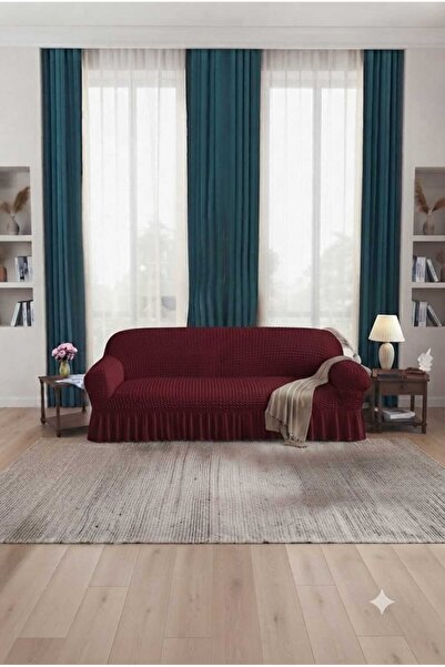 Uy Style Bürümcük Sofa, Couch, Sofa Bed Cover, Elastic, Stretchable, Skirted ...