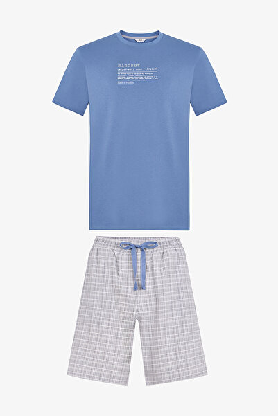 Penti Men's Colorful Mindful Tide Pajama Set