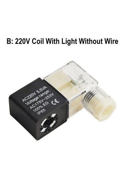 Choice1 B Air Pump Solenoid Valve 220V Air Compressor Solenoid Valve Power-Of...