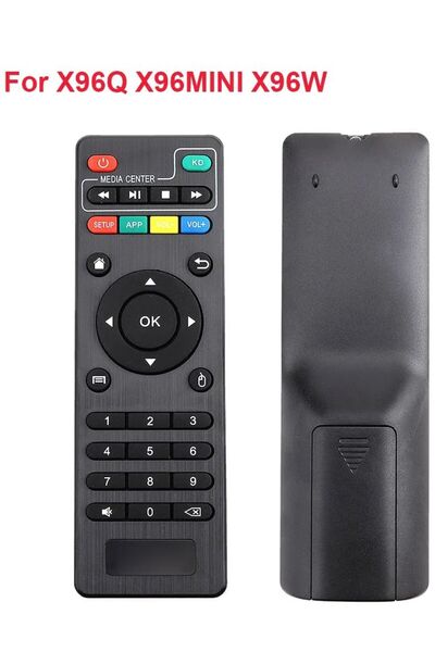 Choice جهاز تحكم عن بعد بديل عالمي أسود اللون لأجهزة X96 وX96mini وX96W التي ...