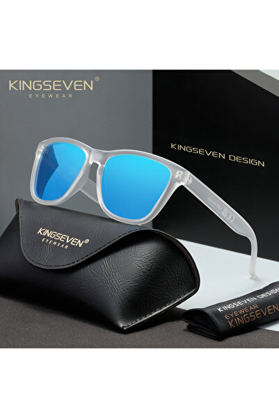choice2 Clear Blue KINGSEVEN Causal Sunglasses Men Women Driving UV400 Polari...