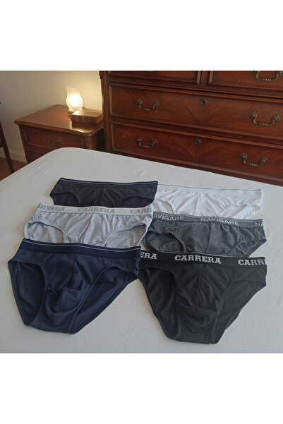 BONBON Men's Young Boy 6-Piece Mixed Slip Pack Bb2748