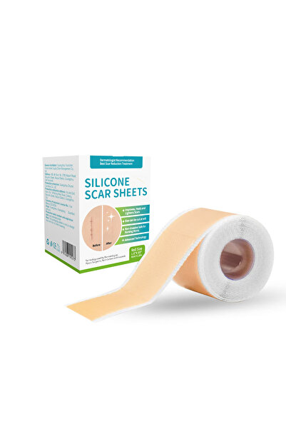 Choice 4cm x 1.5m 1 Roll = 4cm X 1.5m Silicone Scar Sheets, Self-Adhesive Sca...