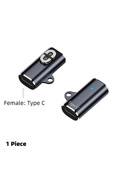 Choice1 USB C-Middle Bend USB C/for iOS to Magnetic Adapter Connector 90 Degr...