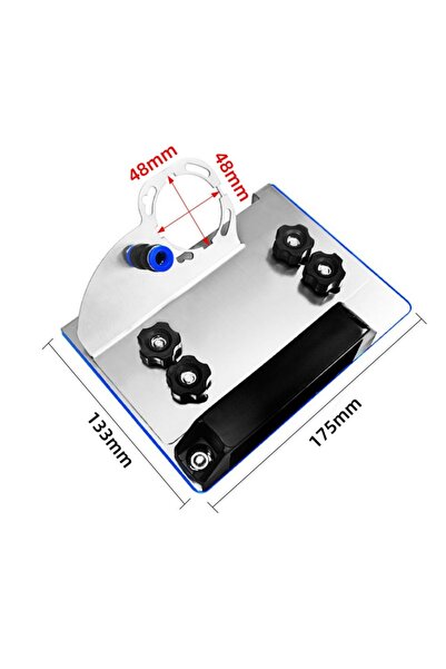Choice Silver Universal 100 Type Angle Grinder Stand for Tile 45°Chamfer Cutt...