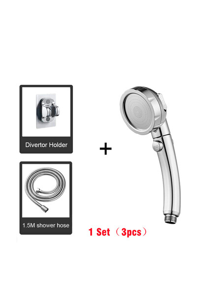 Choice3 1 Set 1 Set Detachable 3 Modes Setting Shower Head Handheld High Pres...