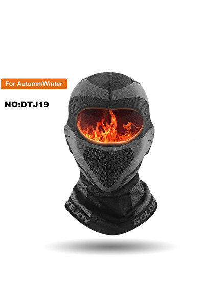 Choice DTJ19-1-Winter BK Balaclava Warm Mask Full Face Winter Four Seasons Br...