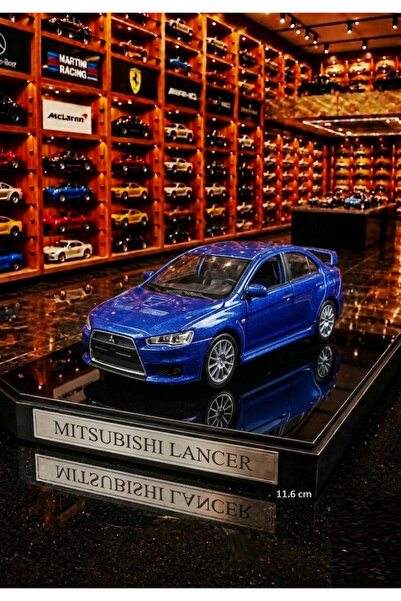 OYUNCAKSAHİLİ Mitsubishi Lancer Evolution 11.6 cm Model 1.36 Diecast Orijinal...