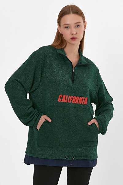 ALEXANDERGARDI Garni̇li̇ Printed Oversized Sweatshirt (E23-61903)