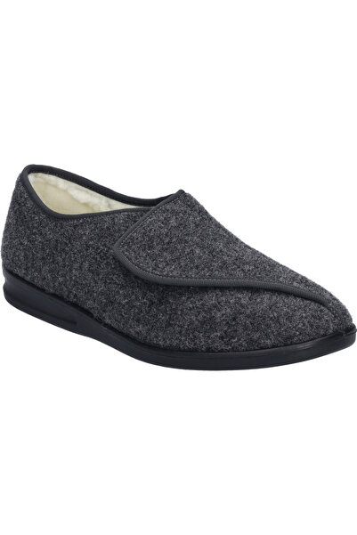 Josef Seibel Belfort 85 W | Hausschuhe für Herren | grau