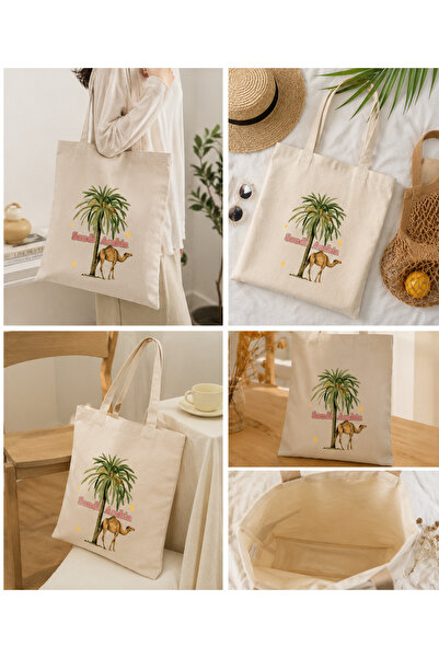 Pressia Saudi Arabia Tote Bag Canvas Bag 38*35 cm