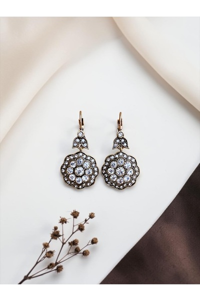 FAYRA ACCESSORIES Kristal Taşlı Küpe