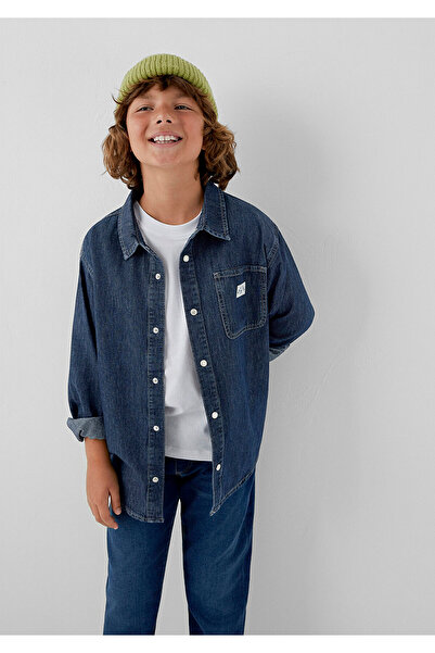 Mavi Adryan 90lar Koyu Denim Gömlek Regular Fit / Normal Kesim 6221158-A4157