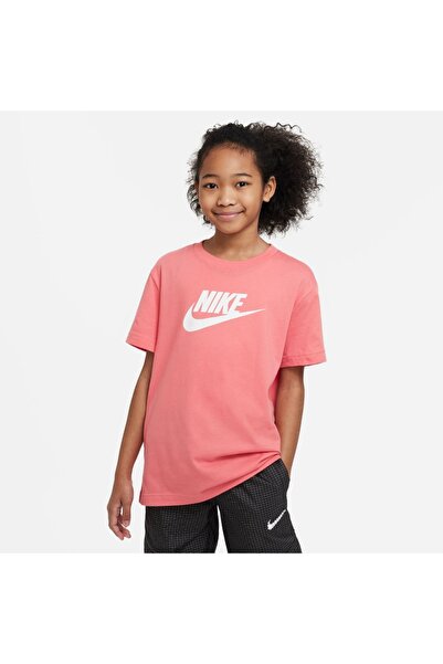 Nike G NSW TEE FUTURA SS BOY FD0928-894 Κοραλλί
