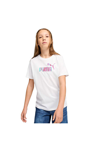 Puma ESS NATURE 2.0 TEE G 686484-02 Λευκό