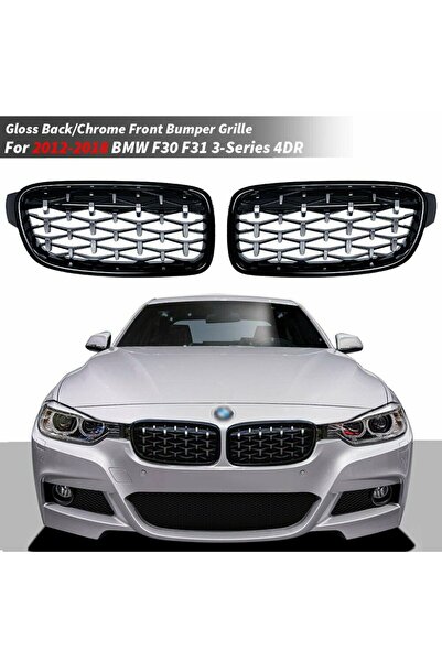 Genel Markalar Bmw 3 Serisi F30 Ön Panjur Böbrek Diamond Model OEM
