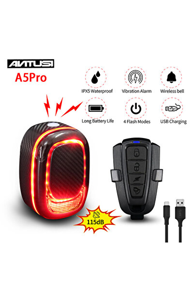 Choice A5 PRO ANTUSI Wireless Waterproof Bike Burglar Alarm A5pro Smart Auto ...