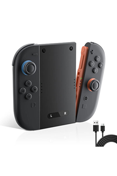 Choice Black version For Switch2 Left and Right Handle Charging Grip NS2 Joyc...