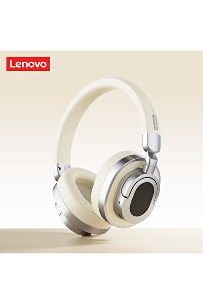Choice5 Lenovo Beige LE602 Bluetooth 6.0 Over-Ear Headsets HiFi Stereo Sound ...