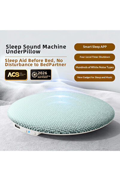 Choice1 Green Bluetooth 6.0 Pillow Speaker for Sleeping, Wireless MP3 Music P...