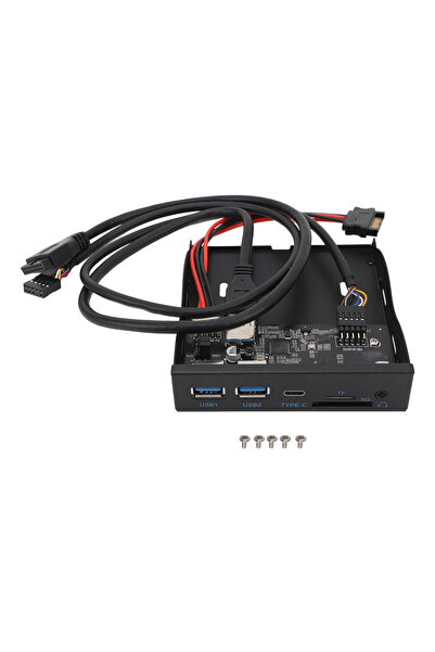Choice black USB3.2 GEN1 Type C Floppy Drive Panel 5Gbps Plug and Play 3.5inc...