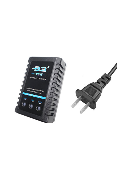 Choice1 B3 20W -US PLUG Lipo Battery Charger IMAX (B3 Pro 10W)(B3 20W)7.4V 11...