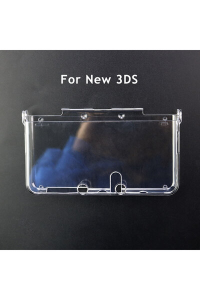 Choice For New 3DS JCD Plastic Clear Crystal Protective Hard Shell Skin Case ...
