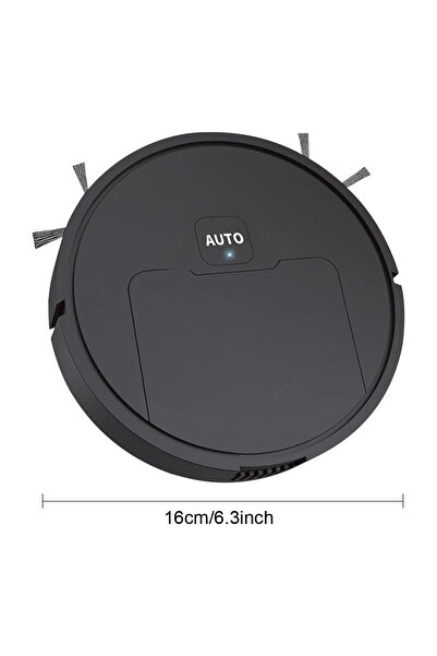 Choice1 Black 3-in-1 Smart Sweeping Robot Vacuum Cleaner Automatic Cleaning S...