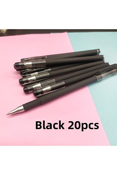 Choice1 20pcs Black 20pcs 0.5mm Black/Blue/Red Ballpoint Pens, for Office Use...