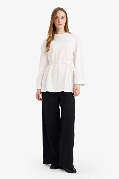 DeFacto Women's Canvas Trousers G9162Ax/Bk81