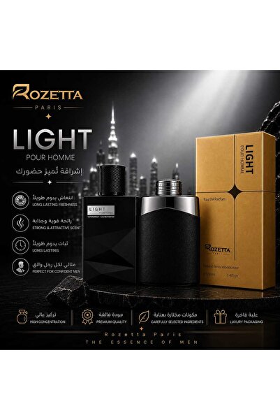 Rozetta LIGHT POUR HOMME