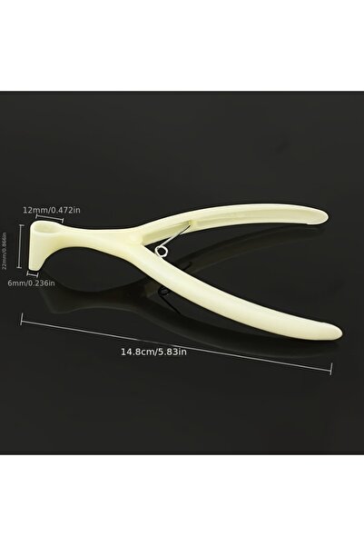 Choice White 1pc Plastic Ear Speculum, Professional Ear Care Tool, Safe Smoot...