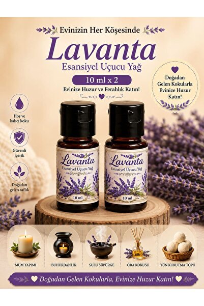 Topimania Yün Kurutma Topları Lavanta 10 ml 2 Adet Çamaşır Yün Kurutma Topu K...