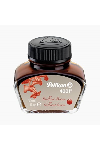 Genel Markalar Pelikan Dolma Kalem Mürekkebi 30 Ml Kahverengi 4001