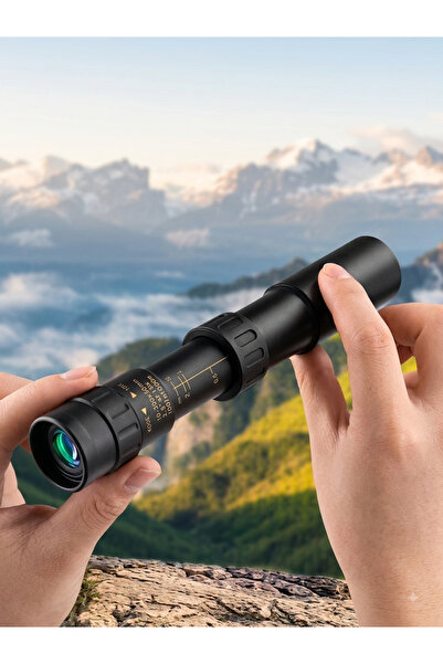 SZ MASTER -10-300x40mm Monoküler Taşınabilir Teleskop-Evrensel Telefon Klipsi...
