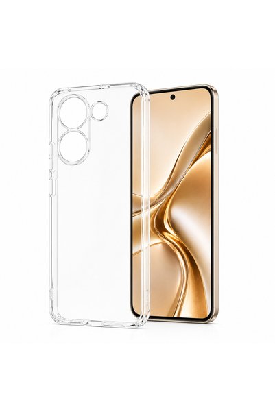 GRABONO Tecno Camon 20 Pro 4g Case Durable and Flexible Transparent Colorless Clear Case - Ck7N