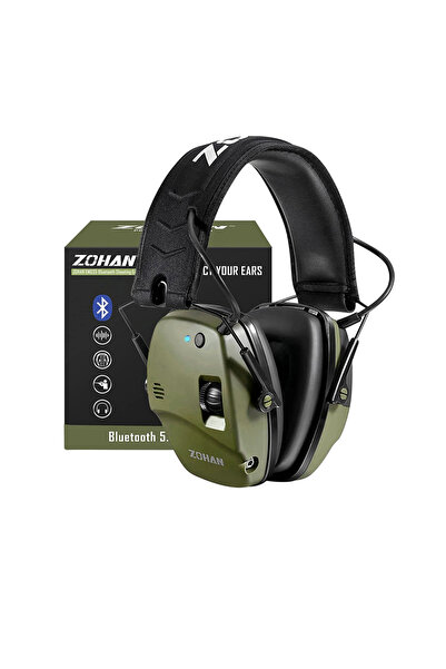 Choice Green ZOHAN Anti Noise Earmuffs Hearing Protector Bluetooth Hunting Sh...