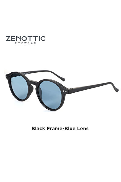 Choice ZENOTTIC 002 Blue Lens ZENOTTIC (S Size) Retro Circular Polarized Sung...