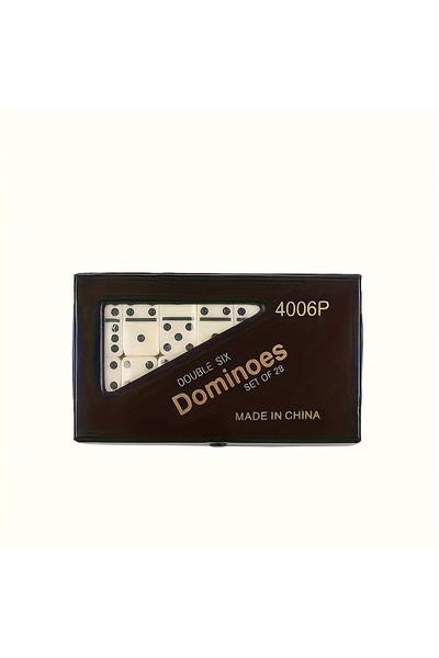 Choice T-1204101 1Set Double Six Domino Set Entertainment Leisure Travel Fun ...
