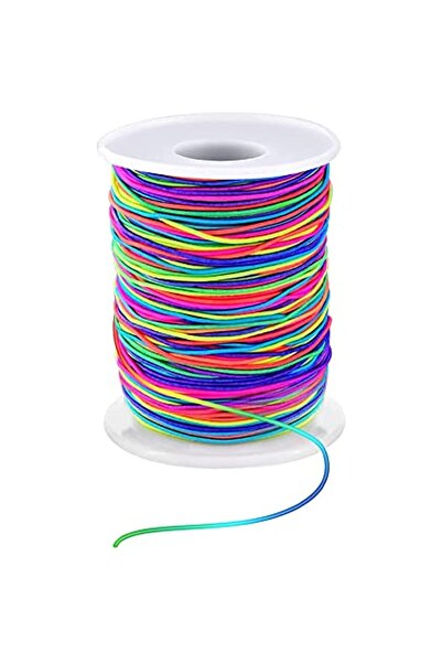 Choice Multi-Colored Colorful Woven Rope Multi-Core Rainbow Jewelry Line Bead...